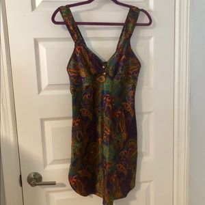 Satin Wide Strap Chemise